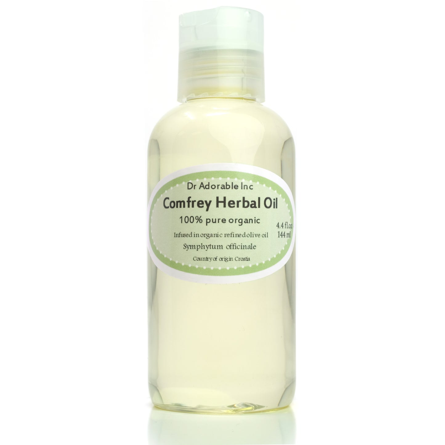 Comfrey Herbal Oil - Infused 100% Pure Natural Organic