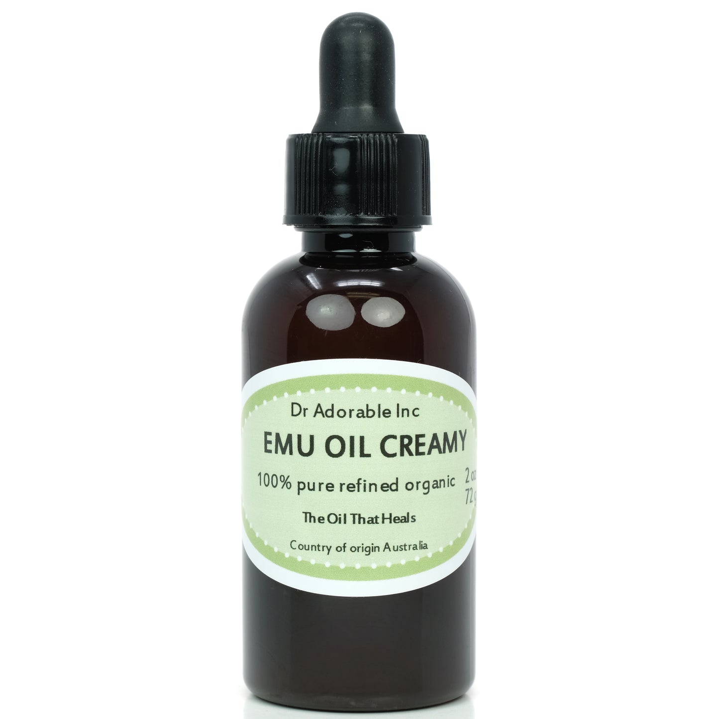 Emu Creamy Oil - 100% Pure Natural Organic Dr Adorable Inc Emu Creamy Oil - 100% Pure Natural Organic Dr Adorable Inc