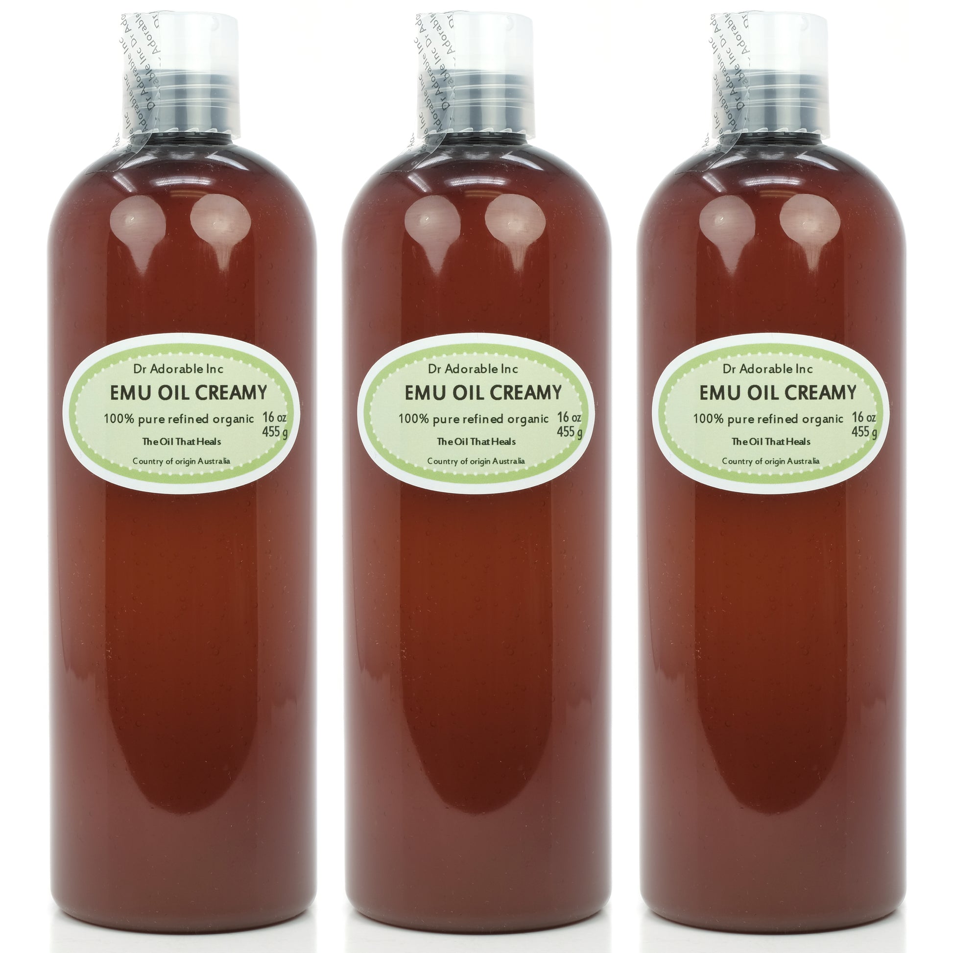 Emu Creamy Oil - 100% Pure Natural Organic Dr Adorable Inc Emu Creamy Oil - 100% Pure Natural Organic Dr Adorable Inc