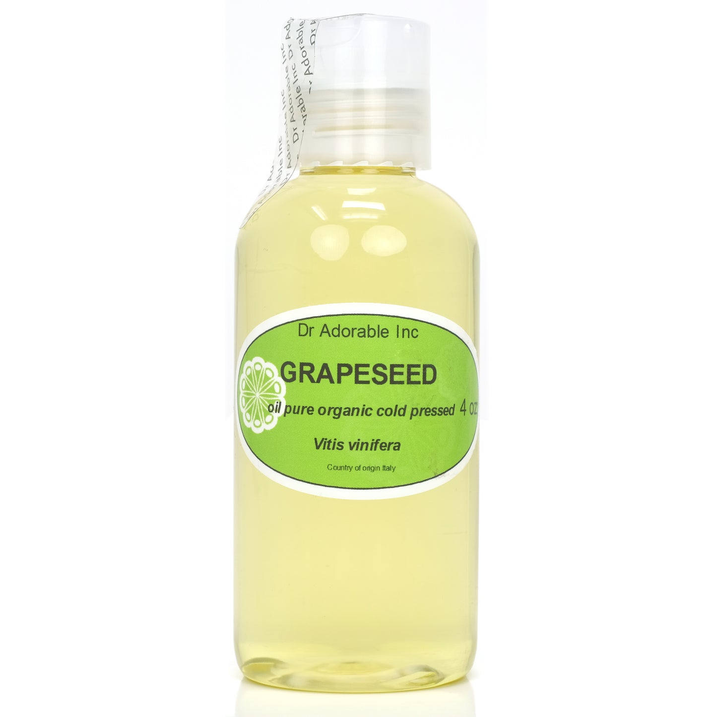 Grapeseed Oil - 100% Pure Cold Pressed Organic Natural