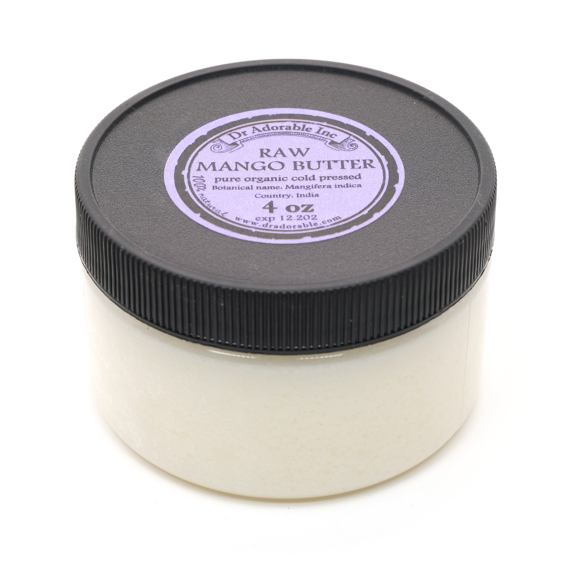 Mango Butter Organic Cold Pressed, Refined - Naturkosmetik-Werkstatt