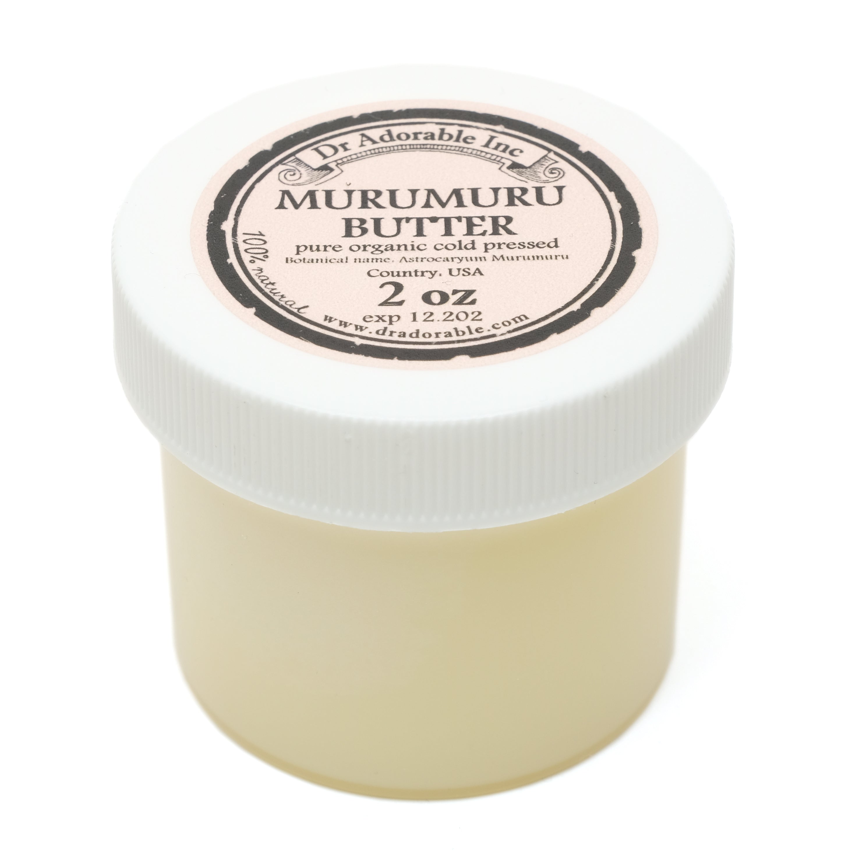 Butru Butter Murumuru Butter - Refined Pure Natural Organic Cold Pressed – Dr ...