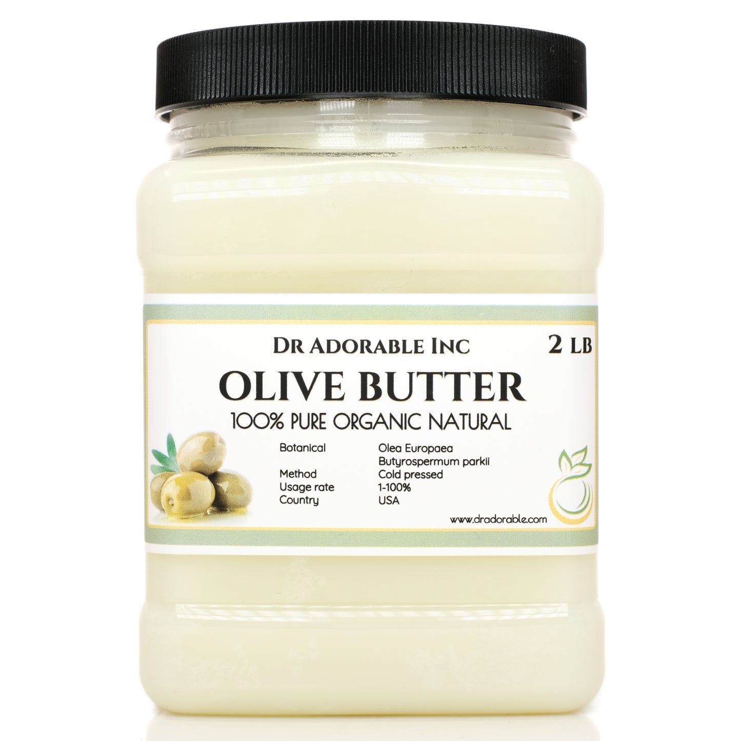 Olive Butter - Pure Natural Organic Cold Pressed