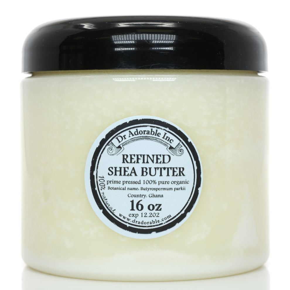 Shea Butter Refined - Pure Natural Premium Organic Cold Pressed – Dr ...