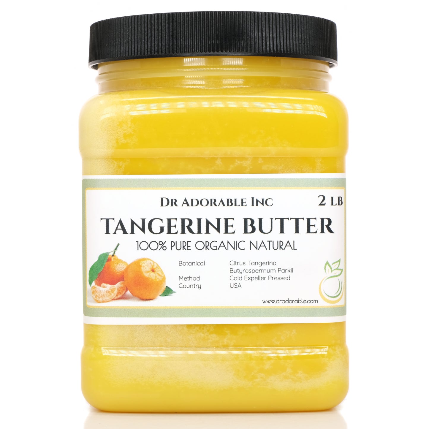 Tangerine Butter - Natural Organic Cold Pressed