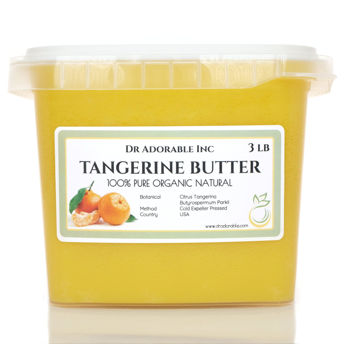 Tangerine Butter - Natural Organic Cold Pressed