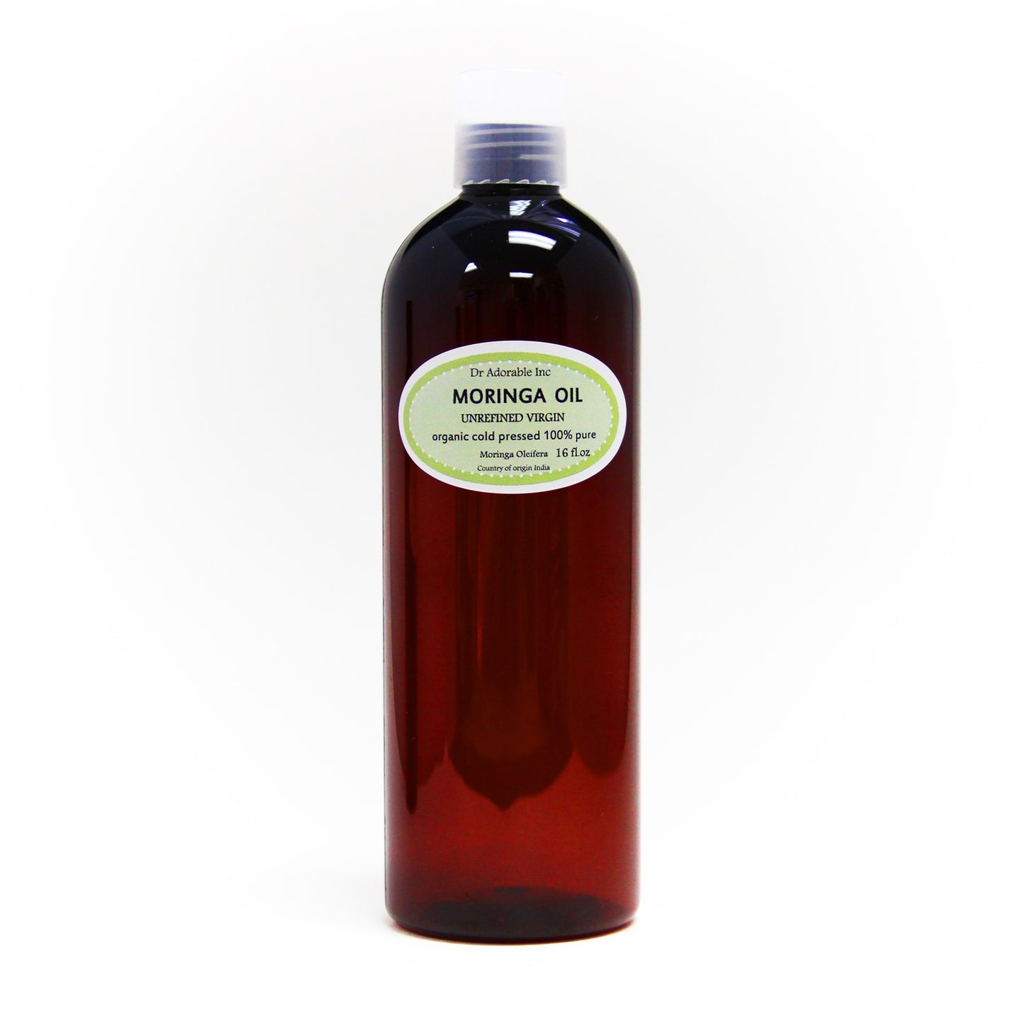 Moringa Oleifera Unrefined Oil - 100% Pure Organic Natural Cold Pressed