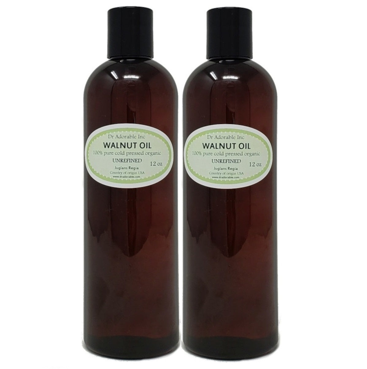 Walnut Unrefined Oil - 100% Pure Natural Premium Organic Cold Pressed