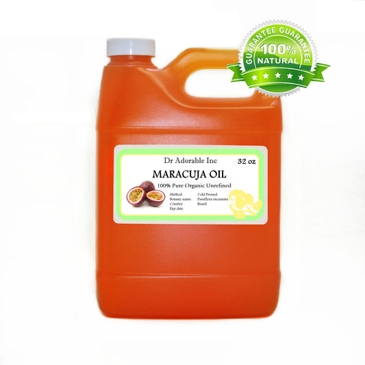 Maracuja (Passionfruit) Unrefined Oil - 100% Pure Natural Premium Organic Cold Pressed